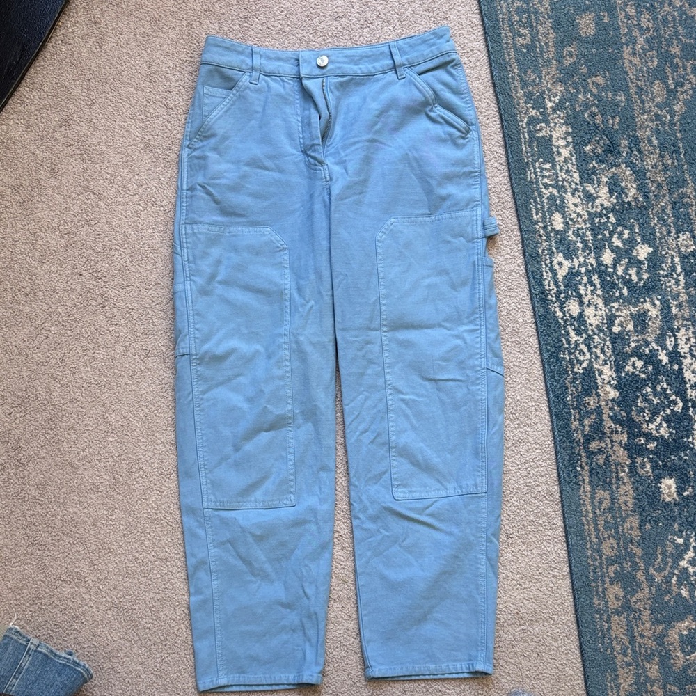 Aritzia Sky Blue Utility Pants